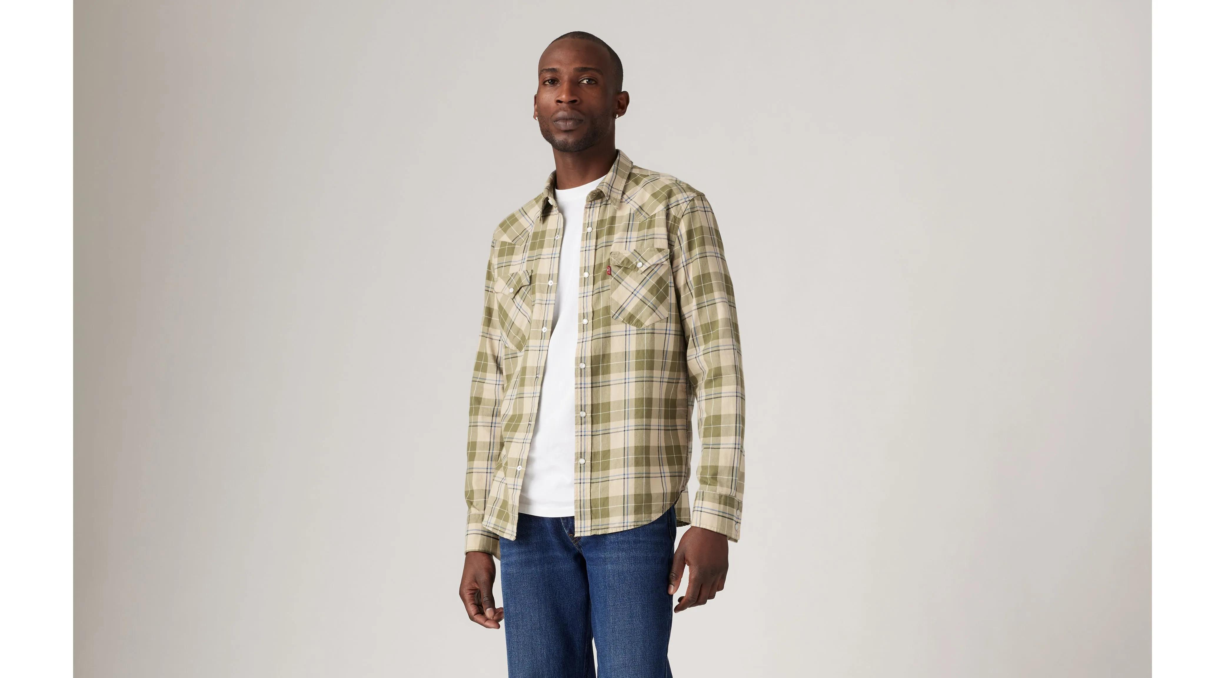 Classic Standard Fit Western Shirt sold by Levi's