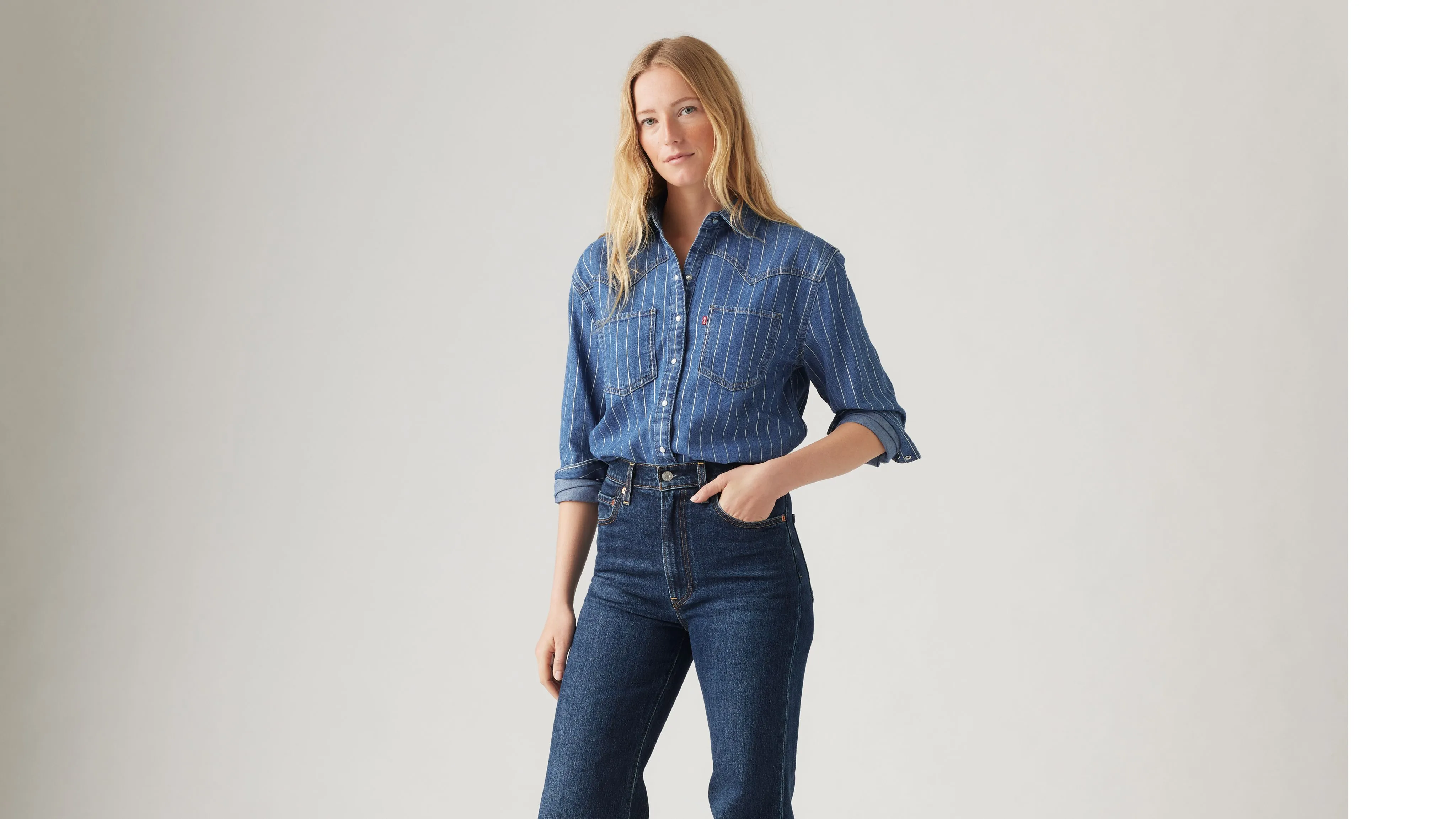 Teodora Western Shirt sold by Levi's product image thumbnail 2