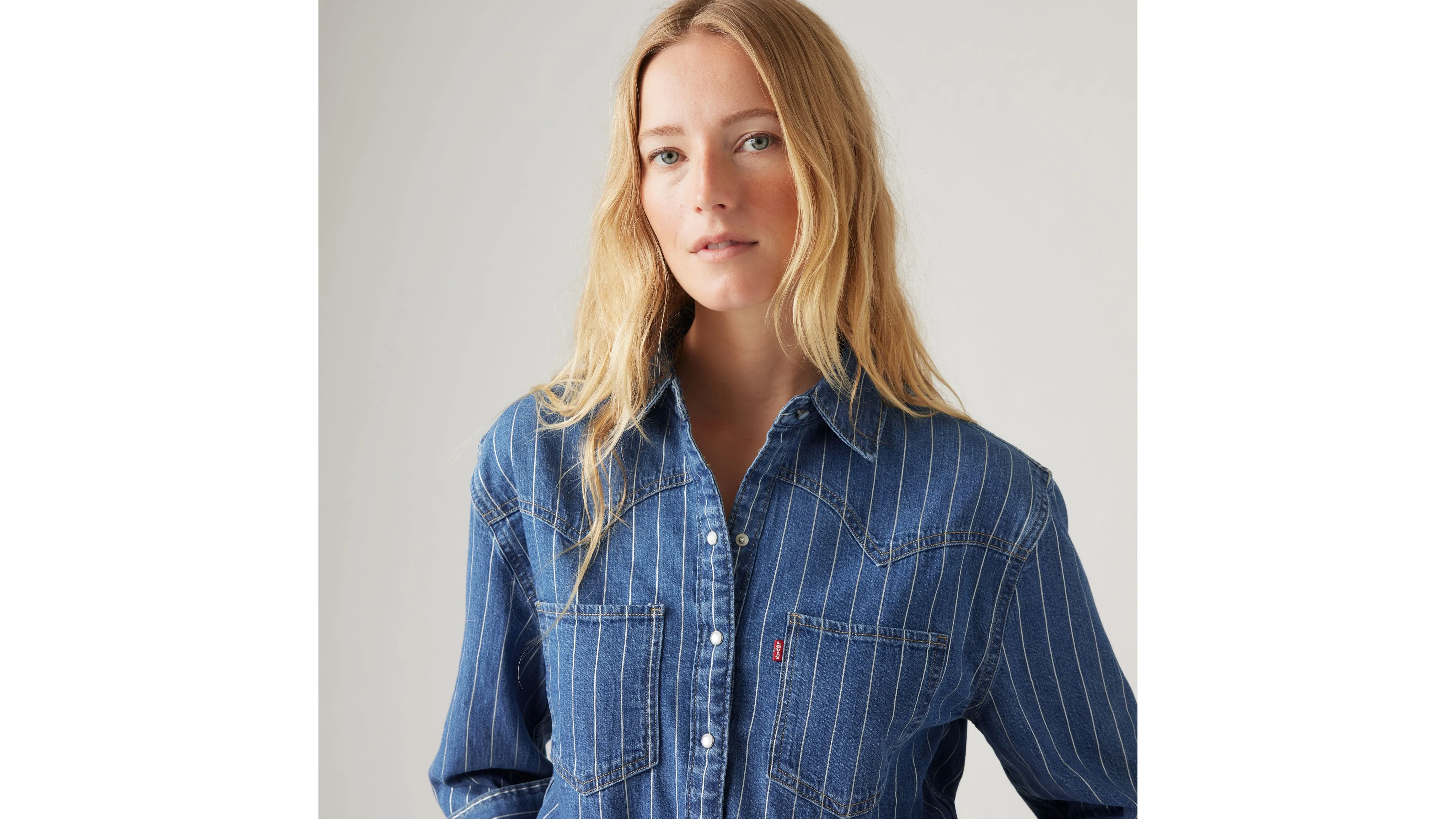 Teodora Western Shirt sold by Levi's product image thumbnail 4