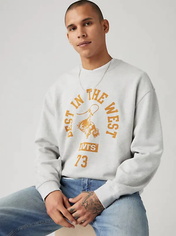 Relaxed Graphic Crewneck Sweatshirt sold by Levi's