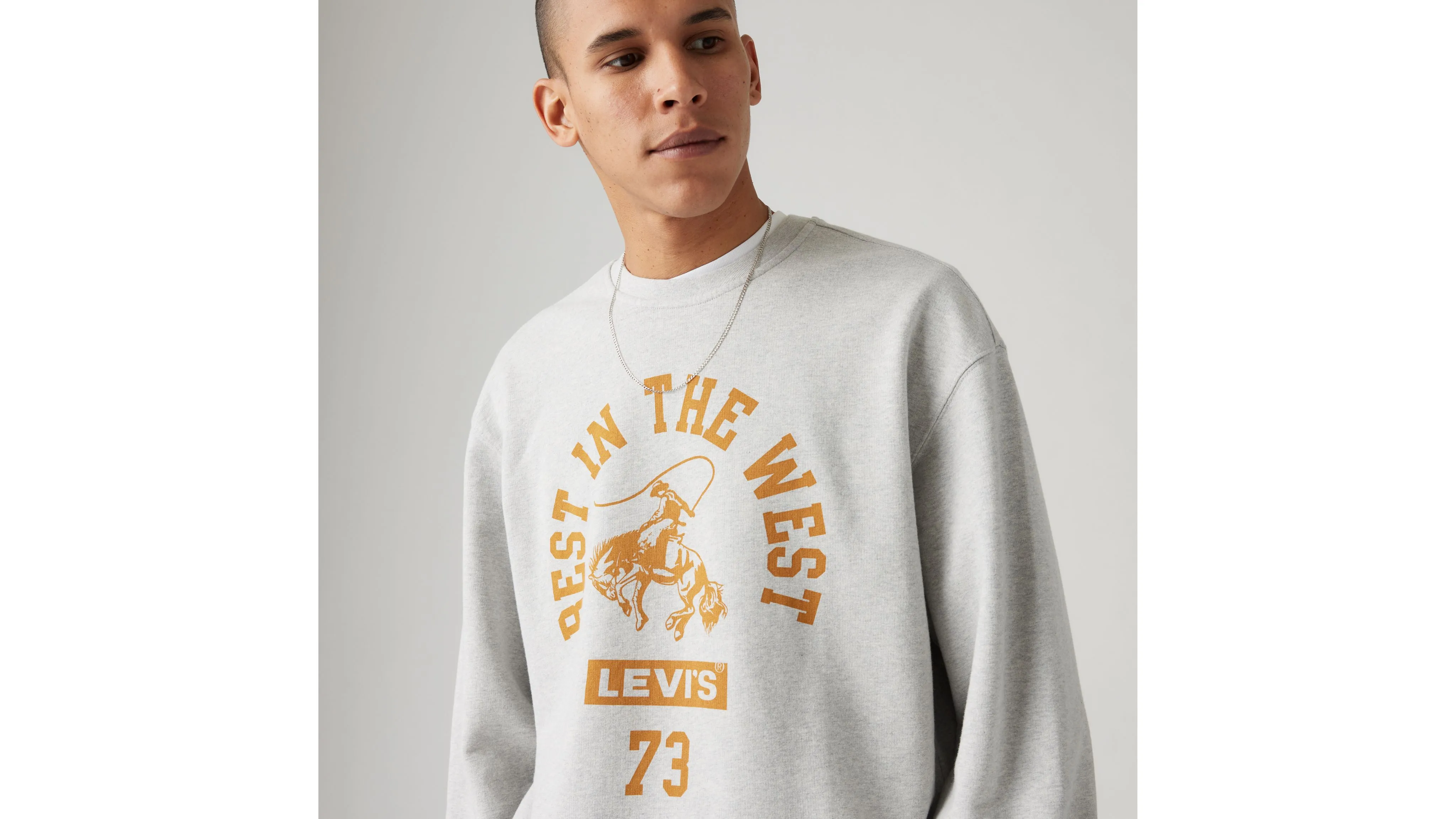 Relaxed Graphic Crewneck Sweatshirt sold by Levi's product image thumbnail 4