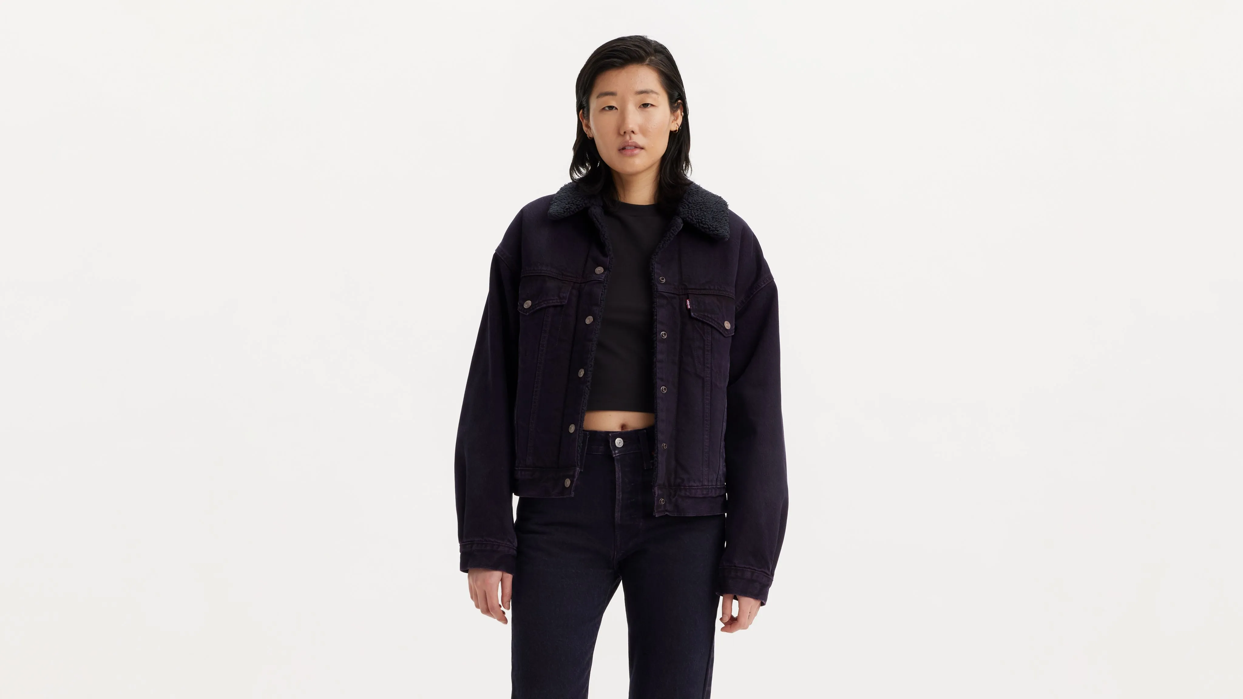 Levi's '90s Sherpa Trucker Jacket - Women's XS sold by Levi's product image thumbnail 2
