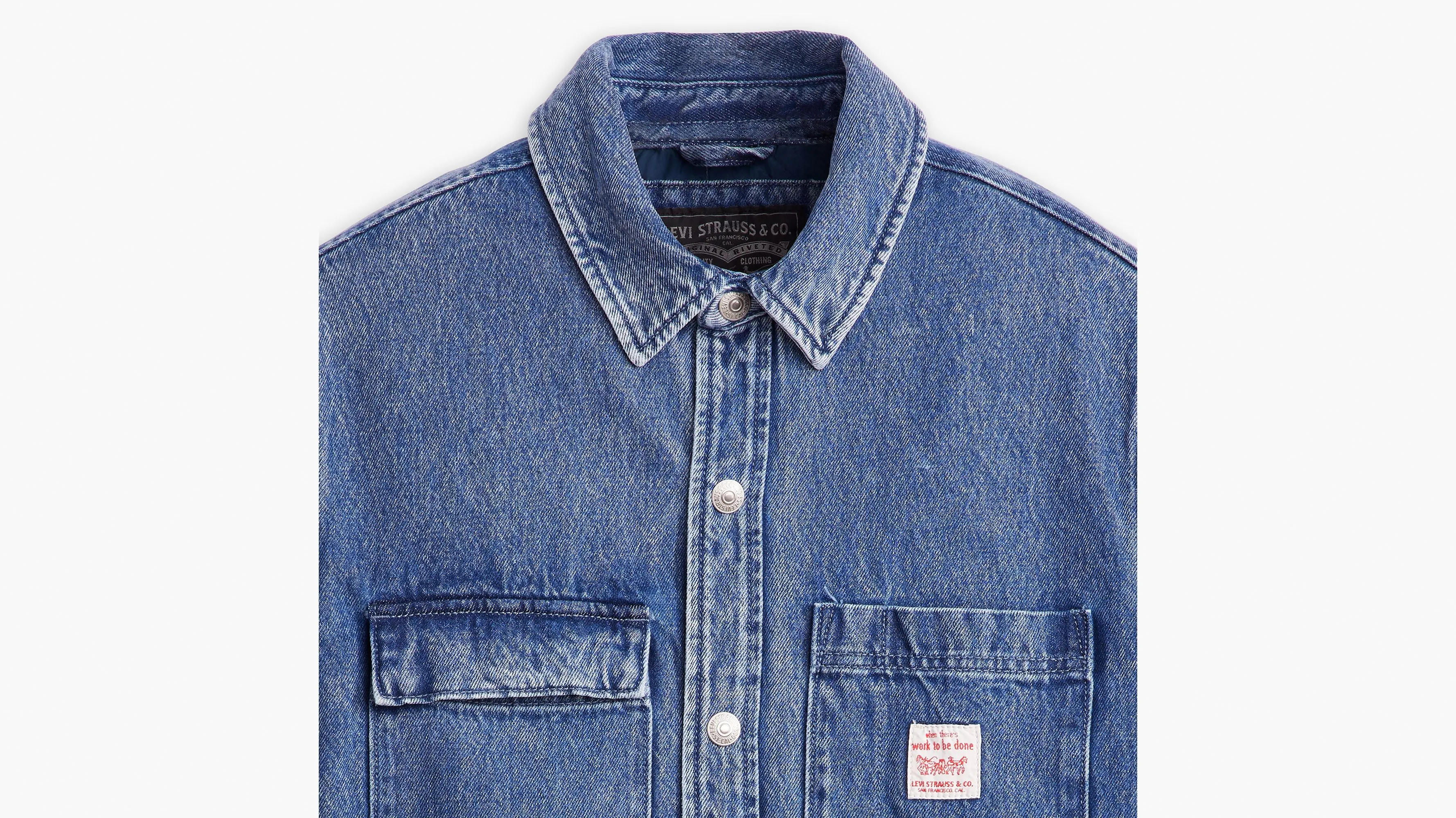 Telegraph Overshirt sold by Levi's product image thumbnail 4