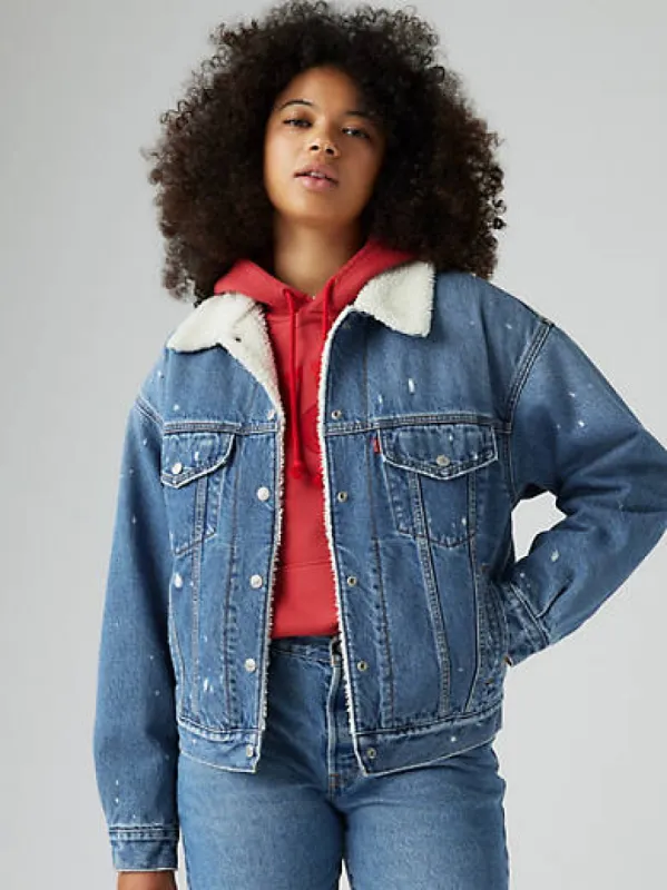 '90s Sherpa Trucker Jacket made by Levi's