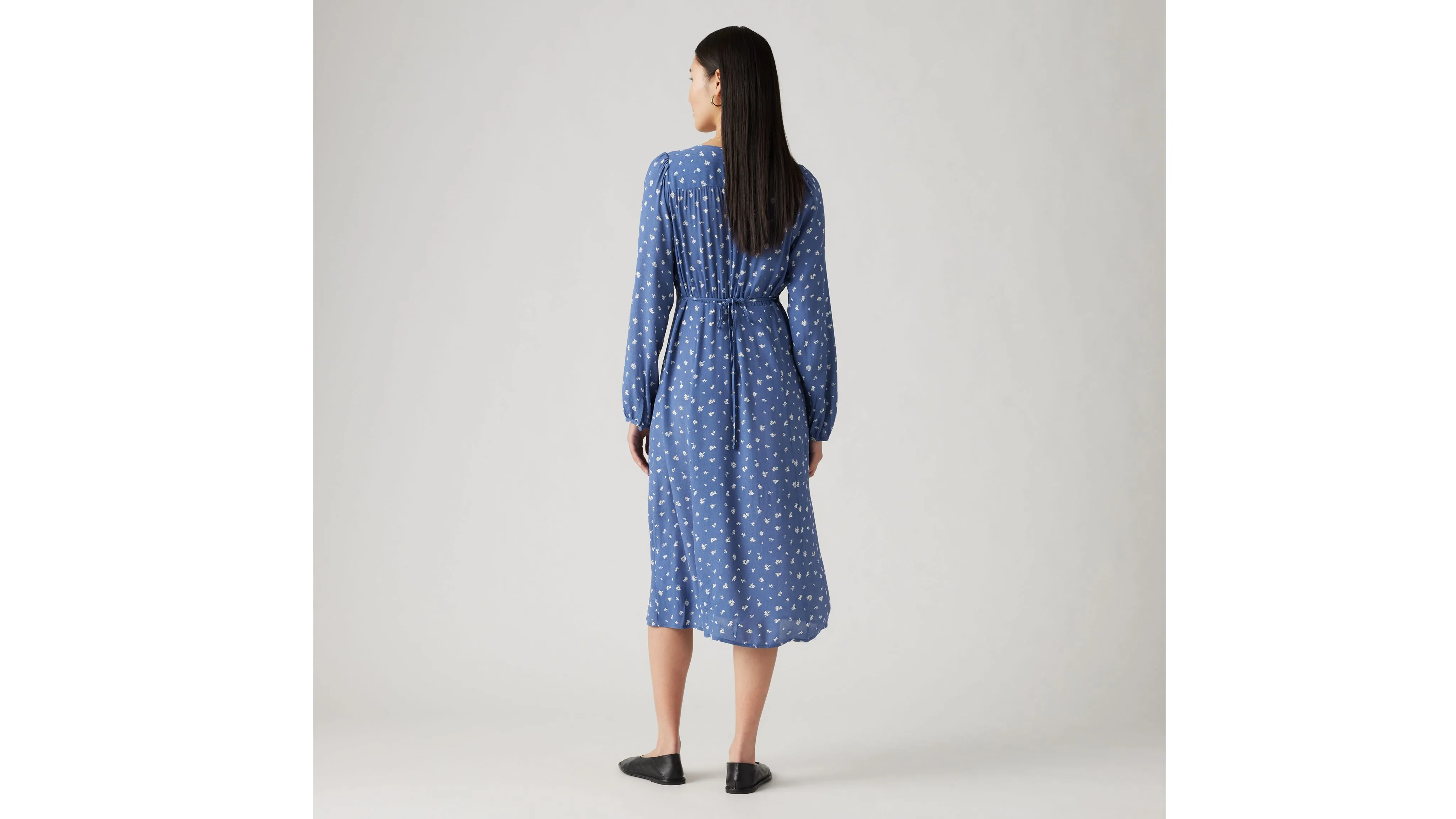 Sarina Long Sleeve Midi Dress sold by Levi's product image thumbnail 3