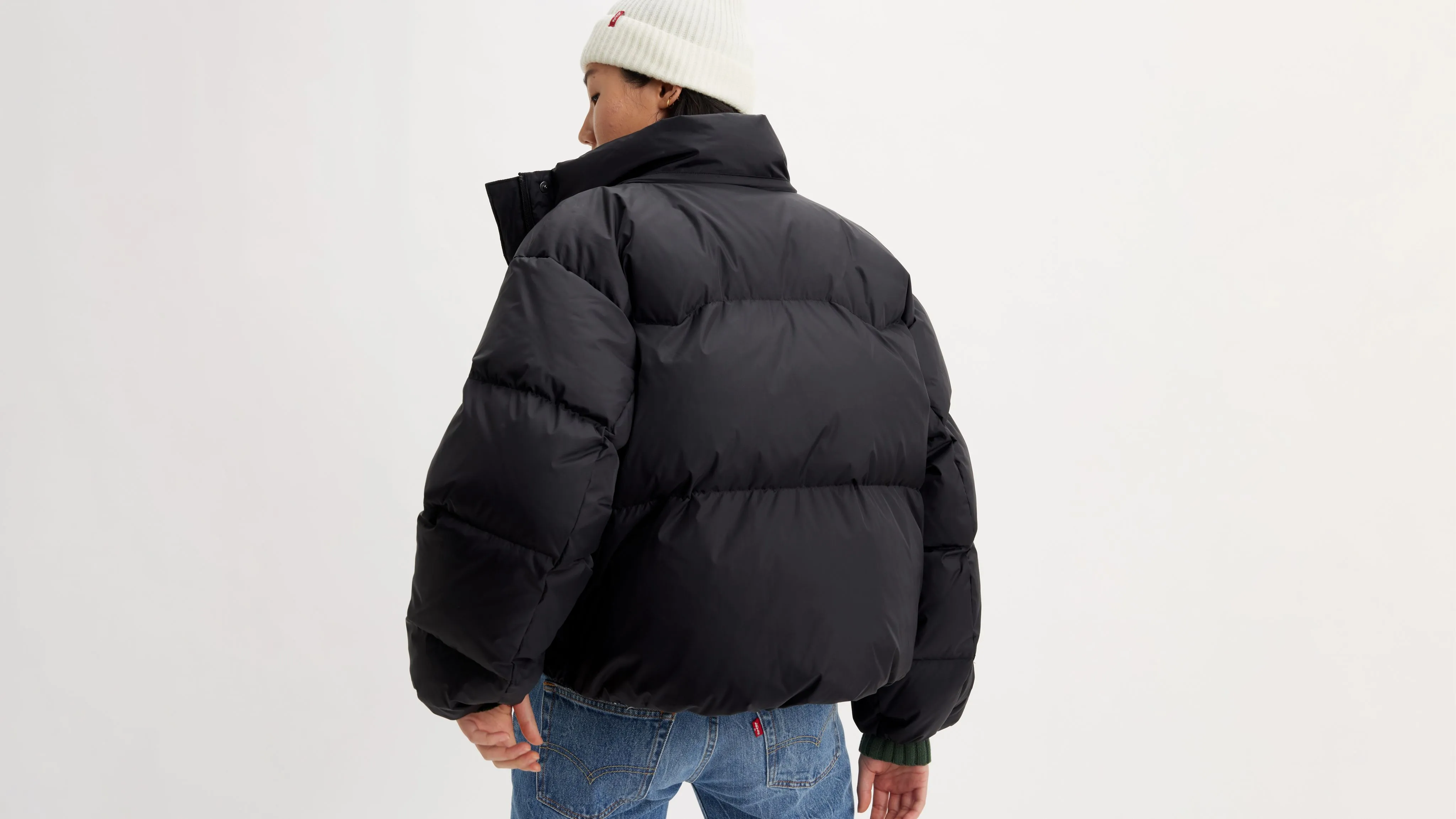 Western Short Bubble Puffer Jacket sold by Levi's product image thumbnail 4
