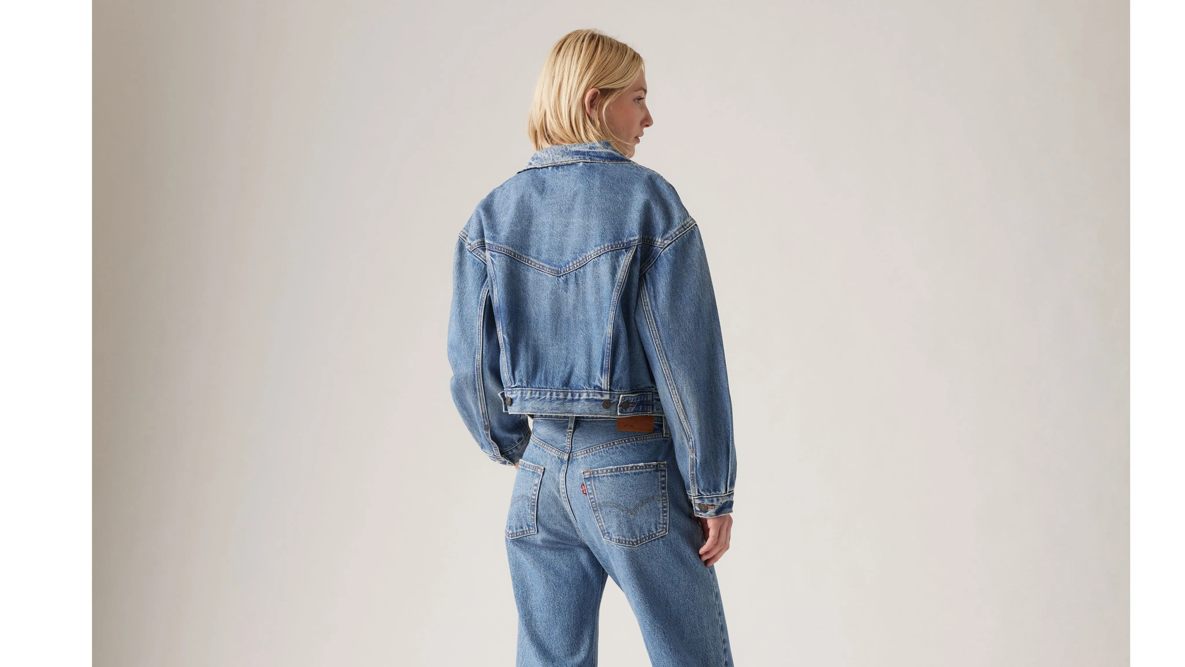 Shrunken '90s Trucker Jacket sold by Levi's product image thumbnail 3