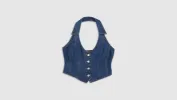 Bria Denim Halter Top sold by Levi's