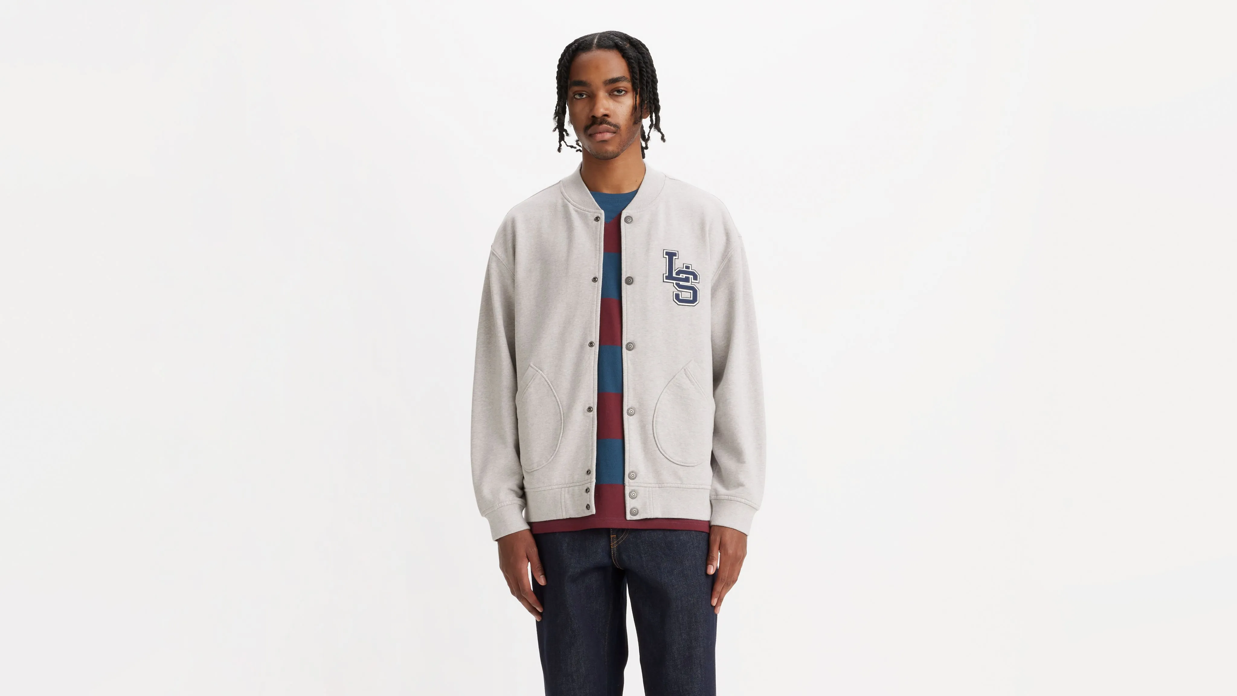 Bomber Cardigan sold by Levi's product image thumbnail 2