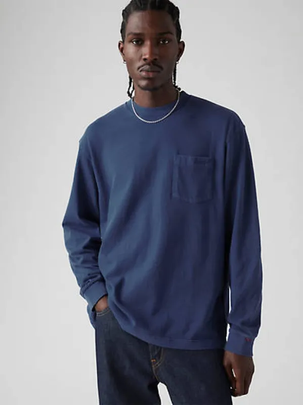 Long Sleeve Authentic Pocket T-Shirt sold by Levi's