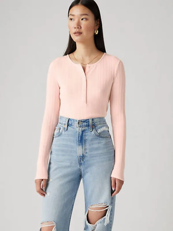 Dry Goods Vacationer Ribbed Henley sold by Levi's