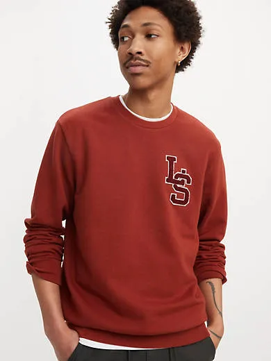 Standard Fit Graphic Crewneck Sweatshirt sold by Levi's