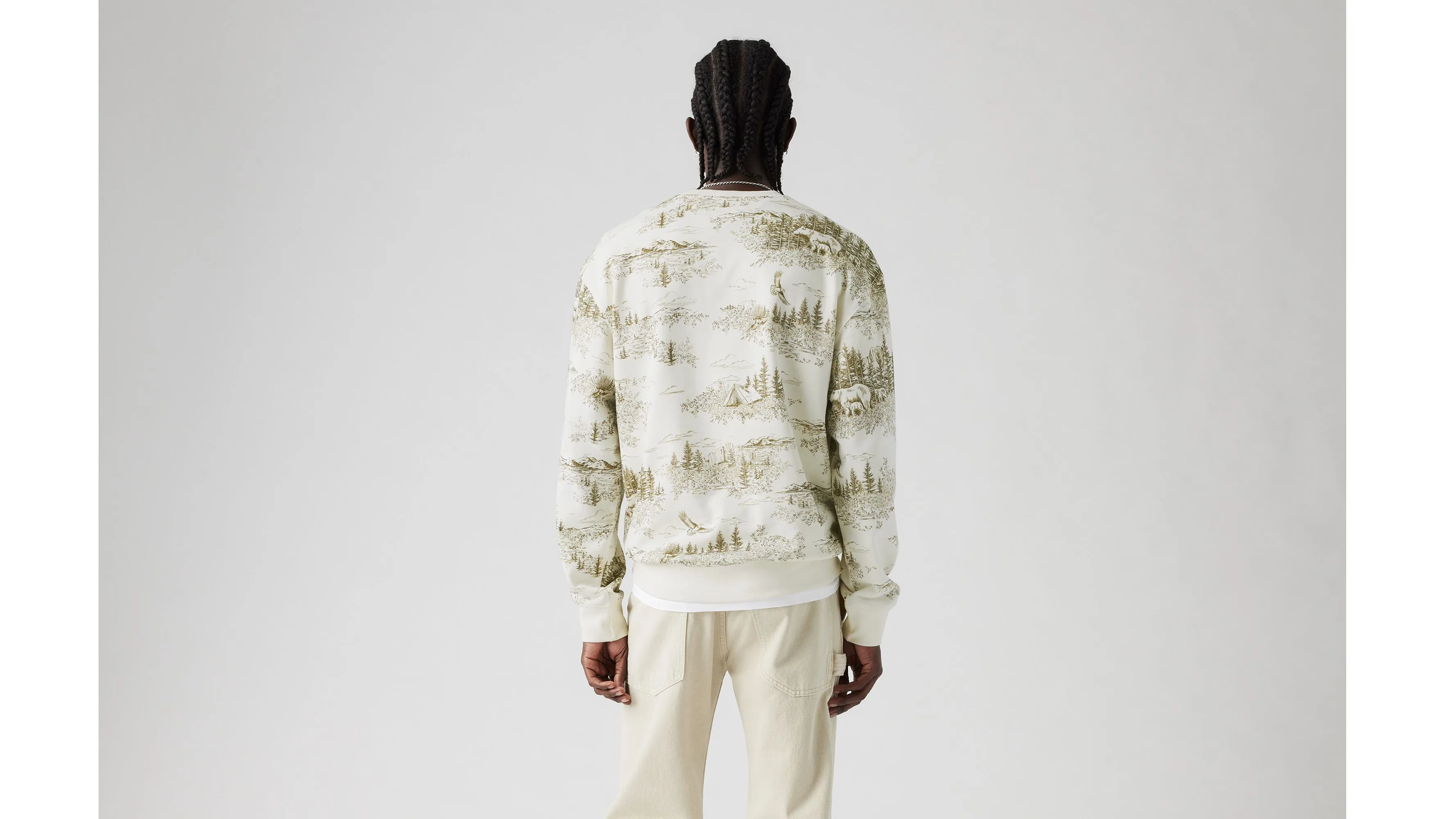 Relaxed Graphic Crewneck Sweatshirt sold by Levi's product image thumbnail 3