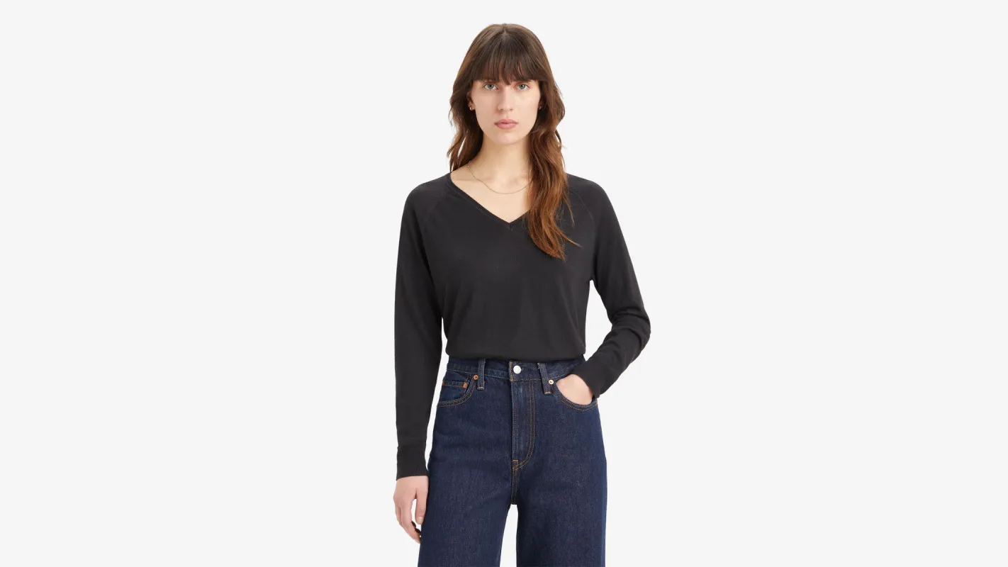 Petal V-Neck Sweater sold by Levi's