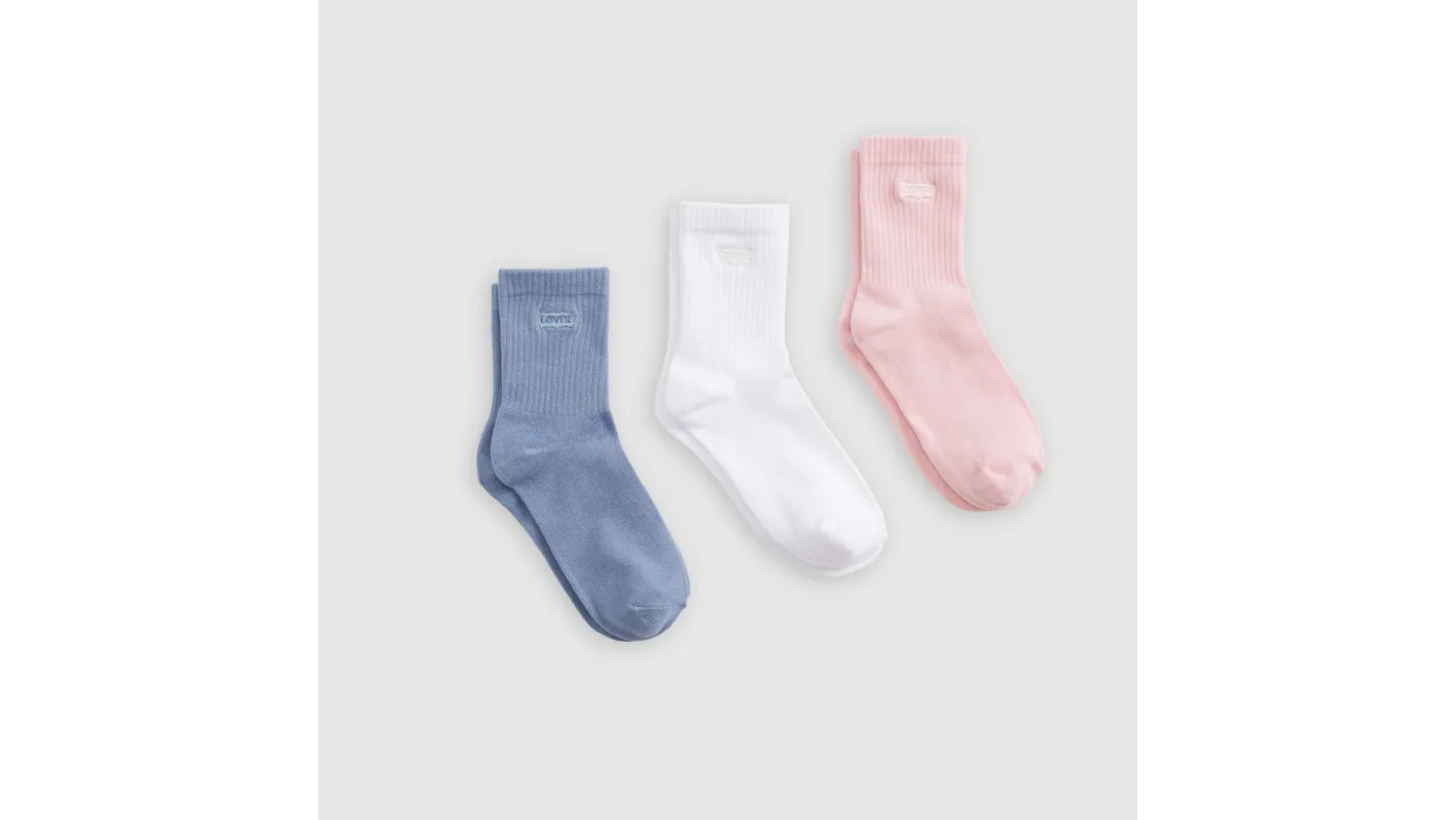 Batwing Embroidery Short Cut Socks sold by Levi's