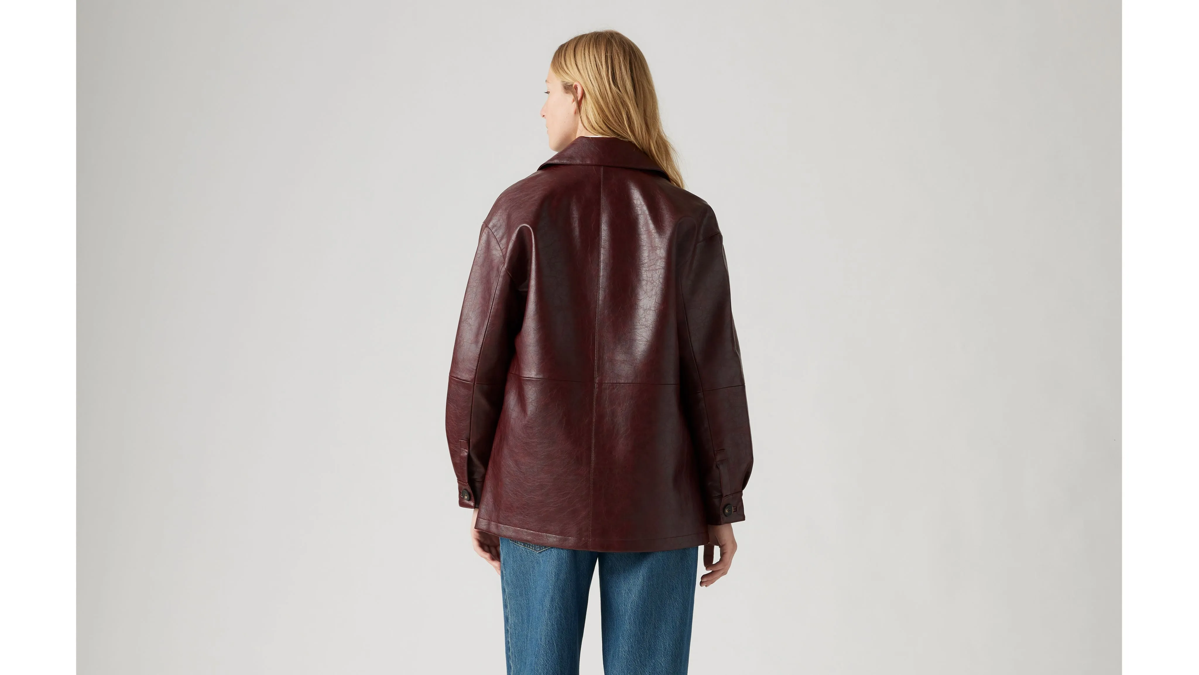 Faux Leather Vintage Blazer sold by Levi's product image thumbnail 2