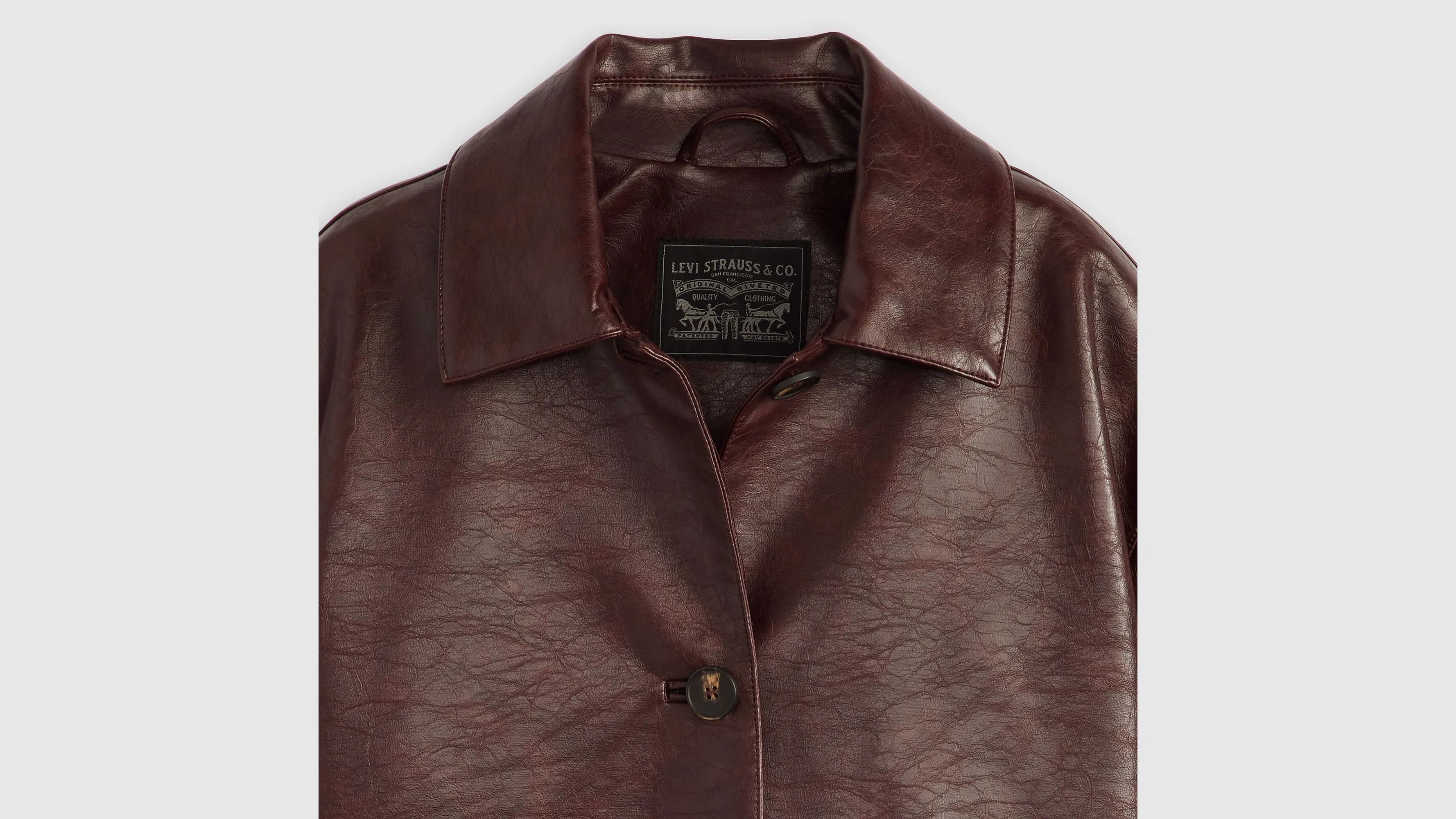 Faux Leather Vintage Blazer sold by Levi's product image thumbnail 4