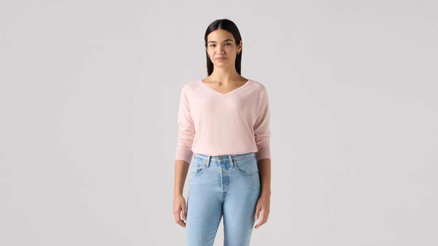 Petal V-Neck Sweater sold by Levi's