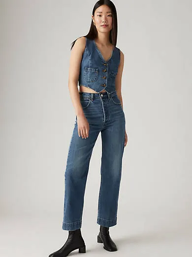Ribcage Straight Ankle Tailored Women's Jeans sold by Levi's