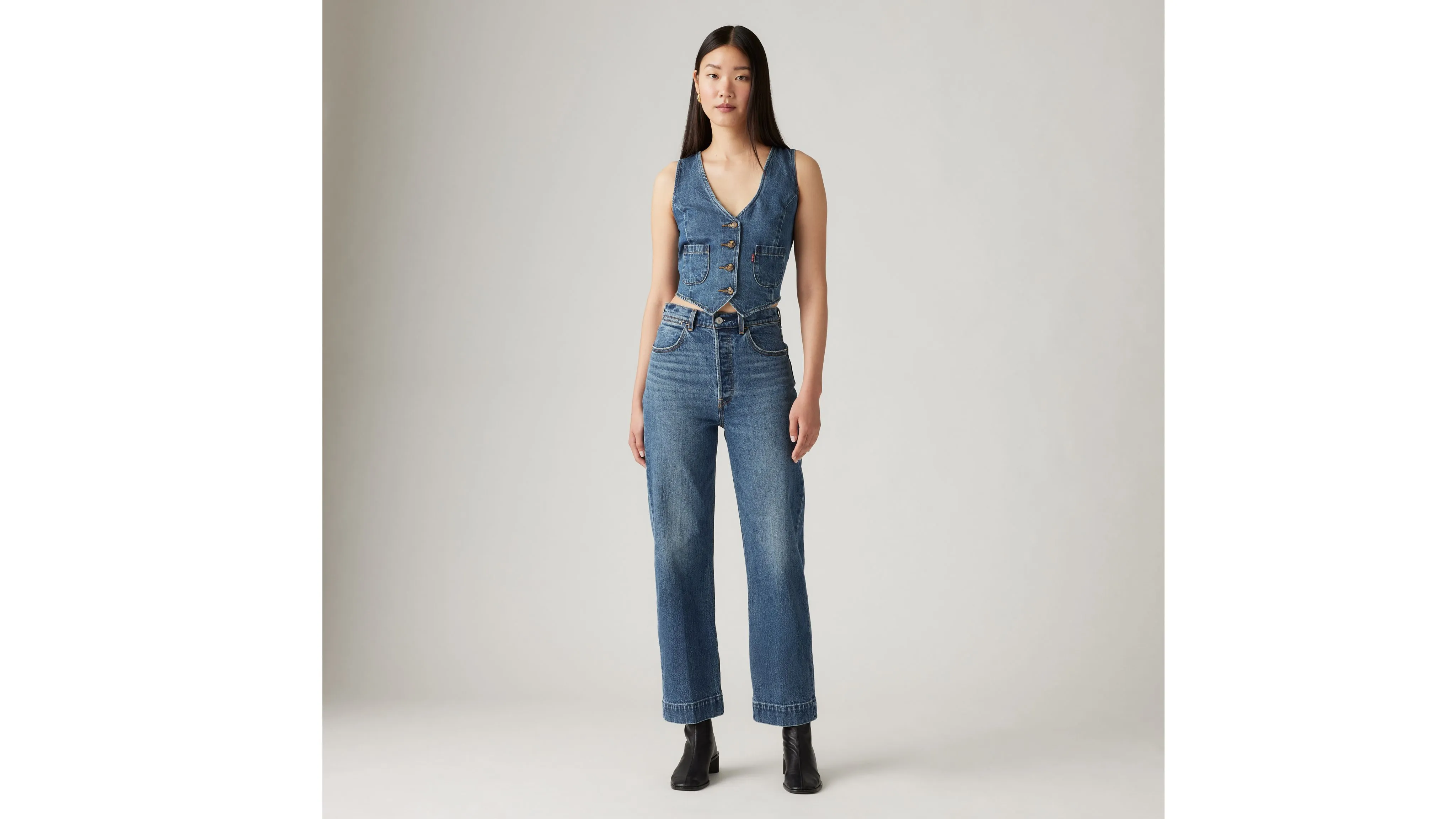 Ribcage Straight Ankle Tailored Women's Jeans sold by Levi's product image thumbnail 5