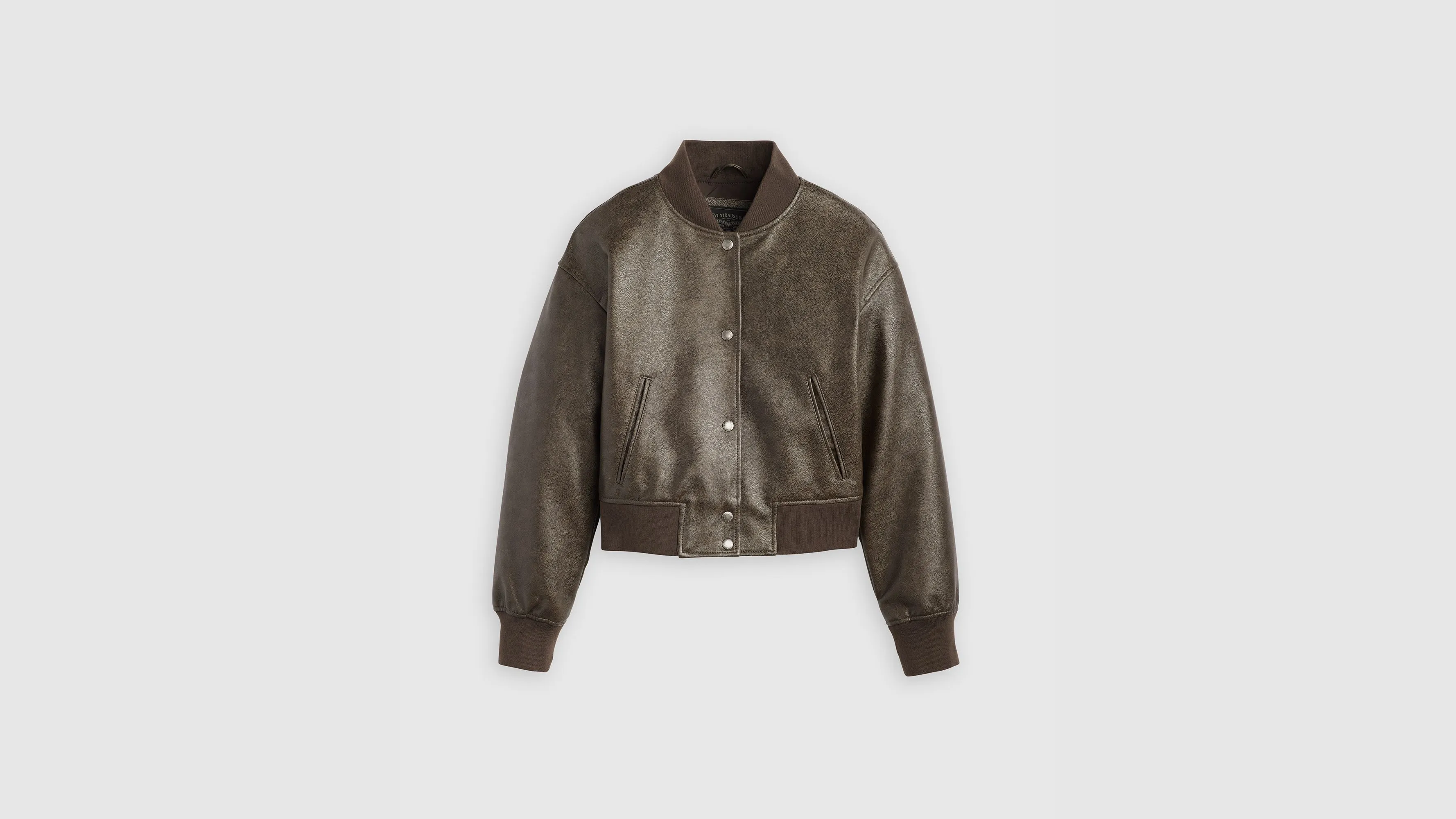 Cropped Varsity Bomber Jacket sold by Levi's product image thumbnail 3