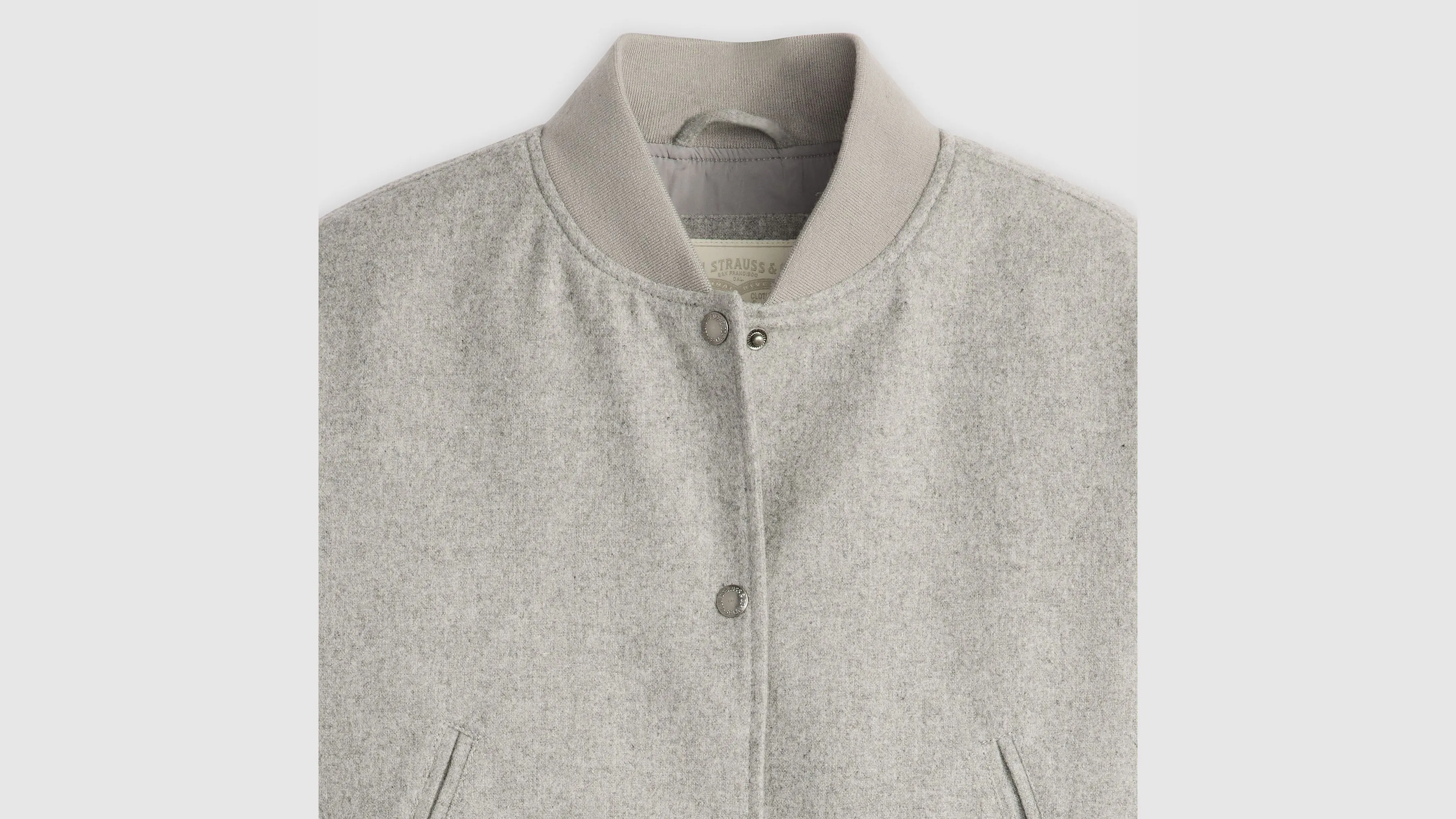 Cropped Varsity Bomber Jacket sold by Levi's product image thumbnail 4