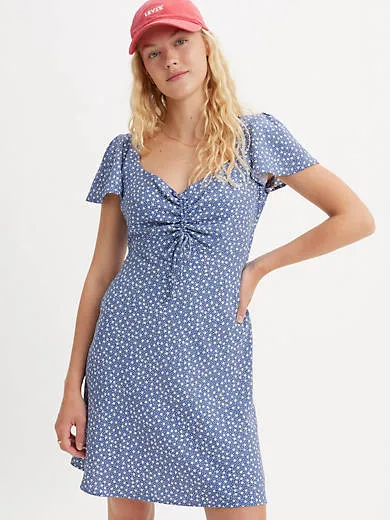 Skylar Flutter Sleeve Dress sold by Levi's