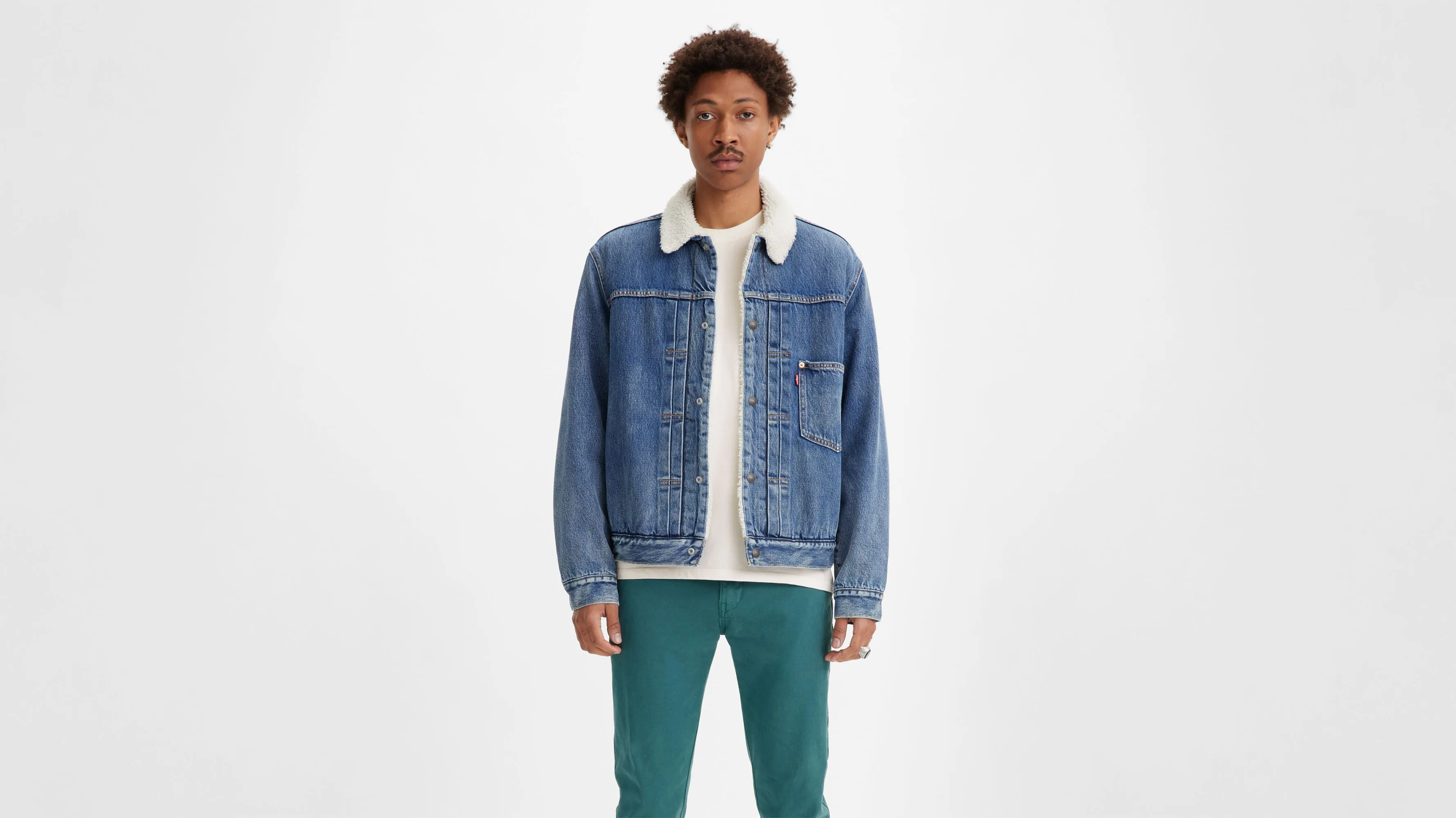 Type I Sherpa Trucker Jacket sold by Levi's product image thumbnail 2