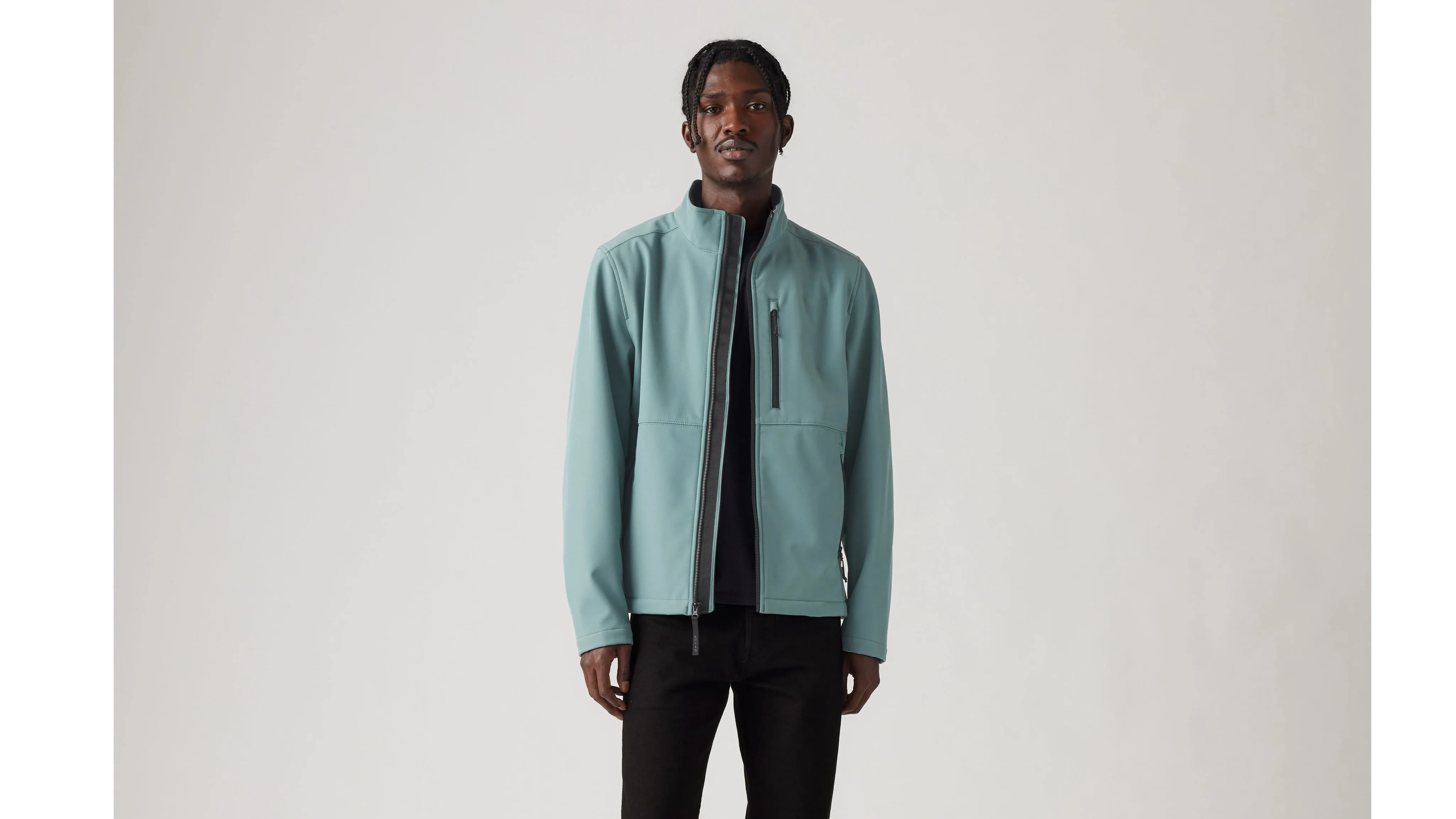 Soft Shell Stand Collar Jacket sold by Levi's