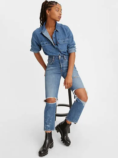 501® Original Cropped Women's Jeans sold by Levi's