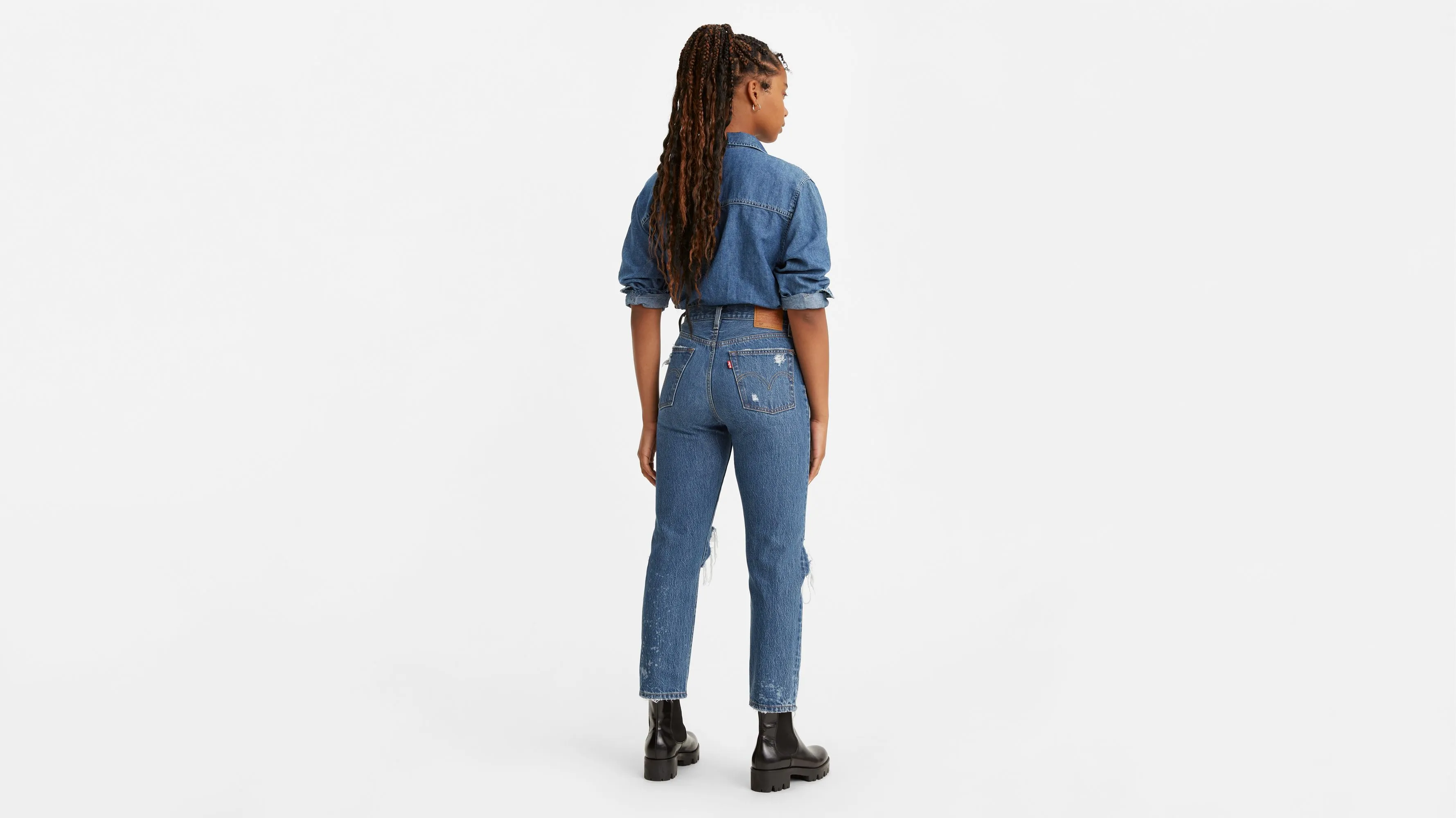 501® Original Cropped Women's Jeans sold by Levi's product image thumbnail 4