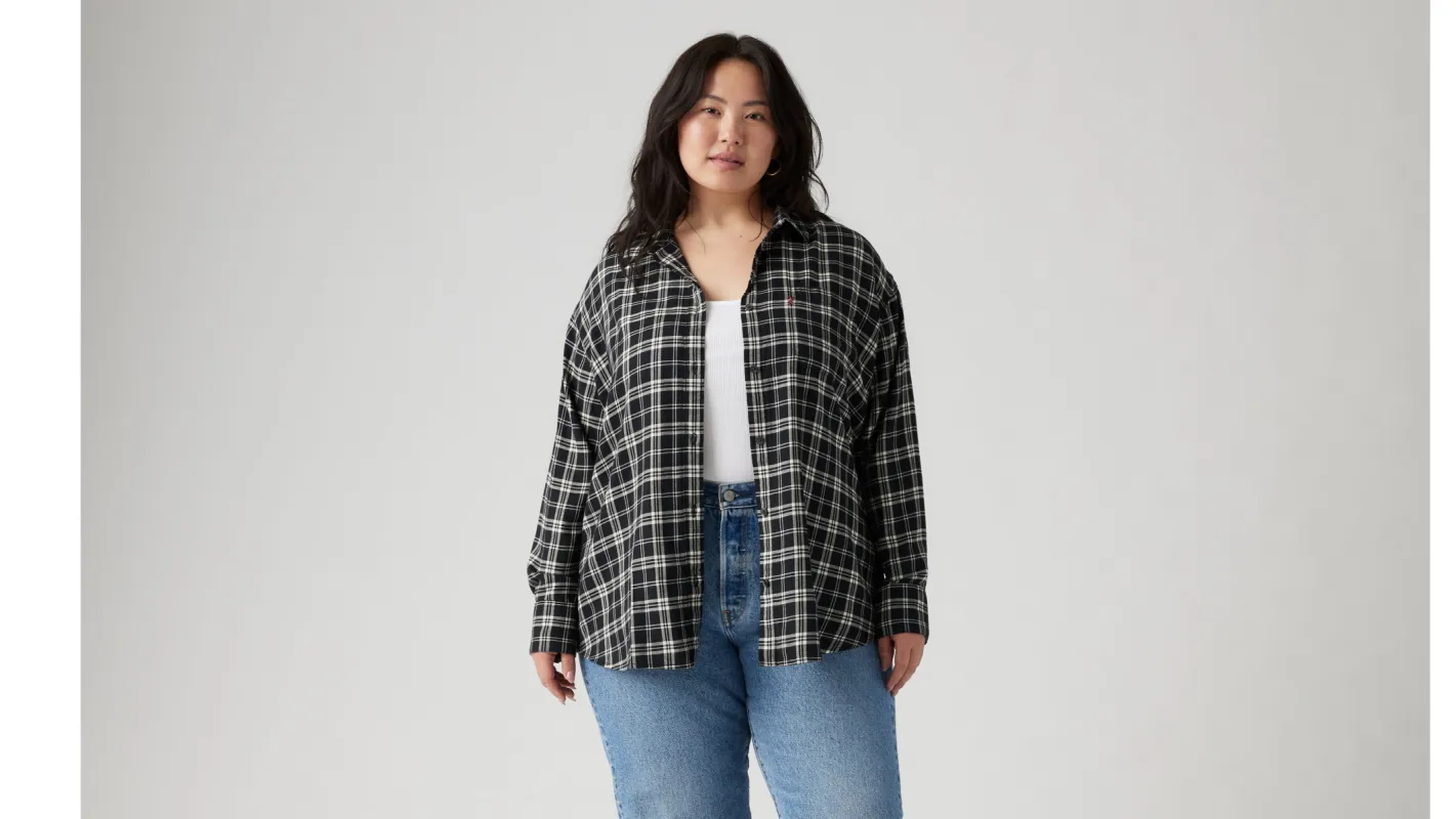 Henri Flannel Shirt (Plus Size) sold by Levi's