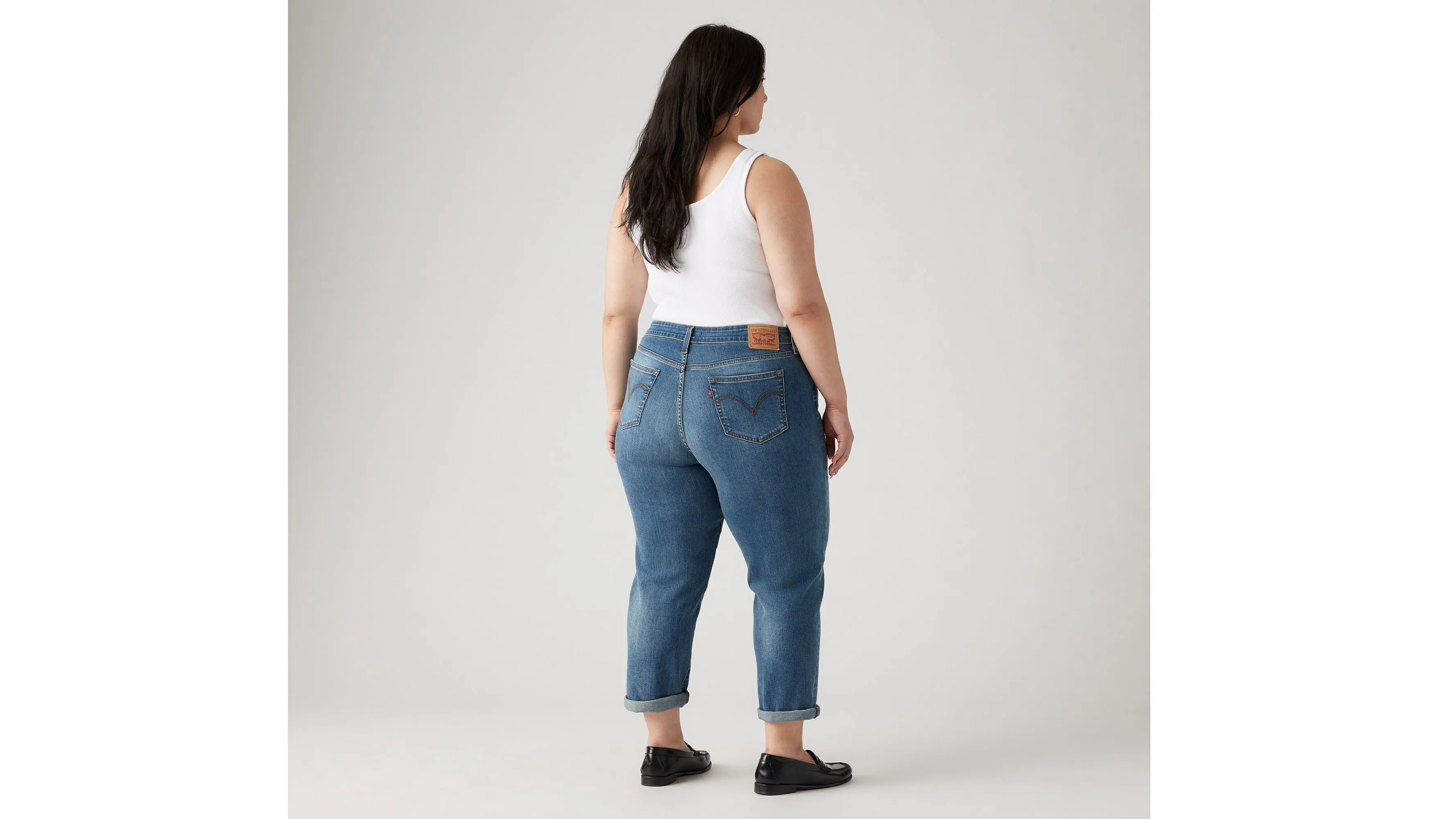Boyfriend Mid Rise Women's Jeans (Plus Size) sold by Levi's product image thumbnail 3