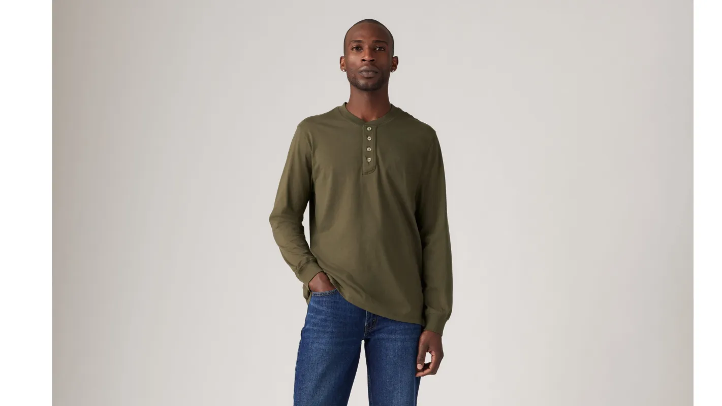 Four-Button Henley sold by Levi's