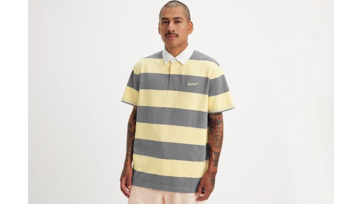 Short-Sleeve Union Rugby Shirt made by Levi's