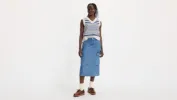 Cargo Midi Skirt sold by Levi's