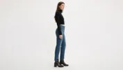 724 High Rise Slim Straight Cropped Women's Jeans sold by Levi's