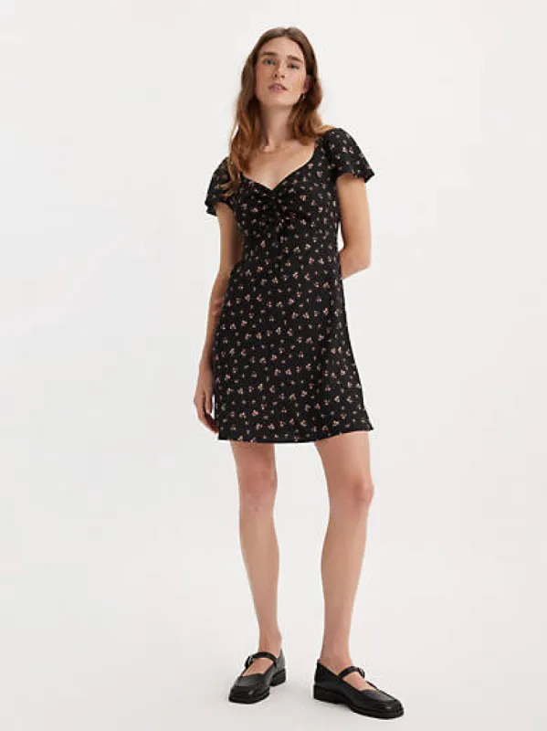 Skylar Flutter Sleeve Dress sold by Levi's