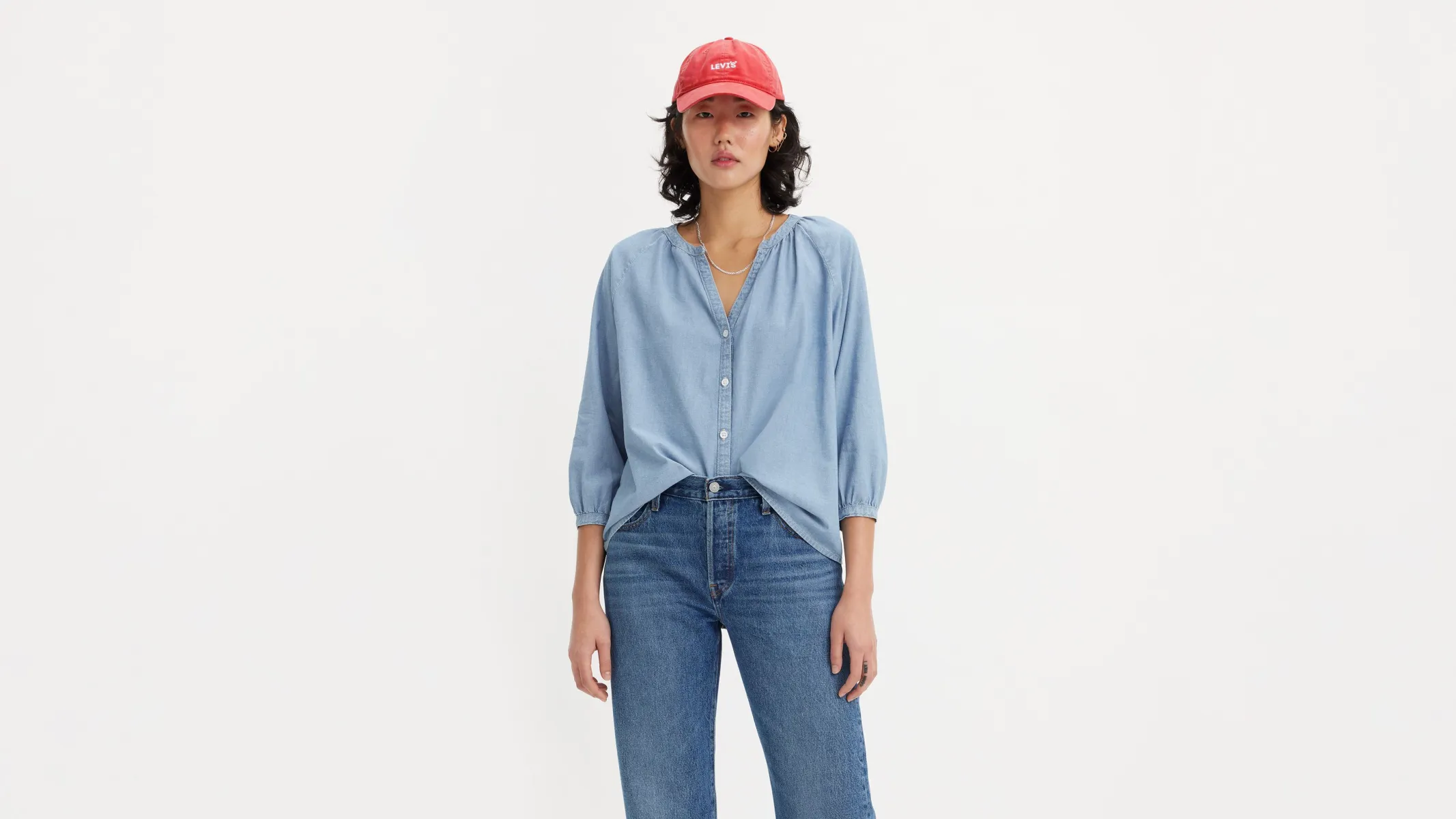 Mirabelle Long Sleeve Blouse sold by Levi's