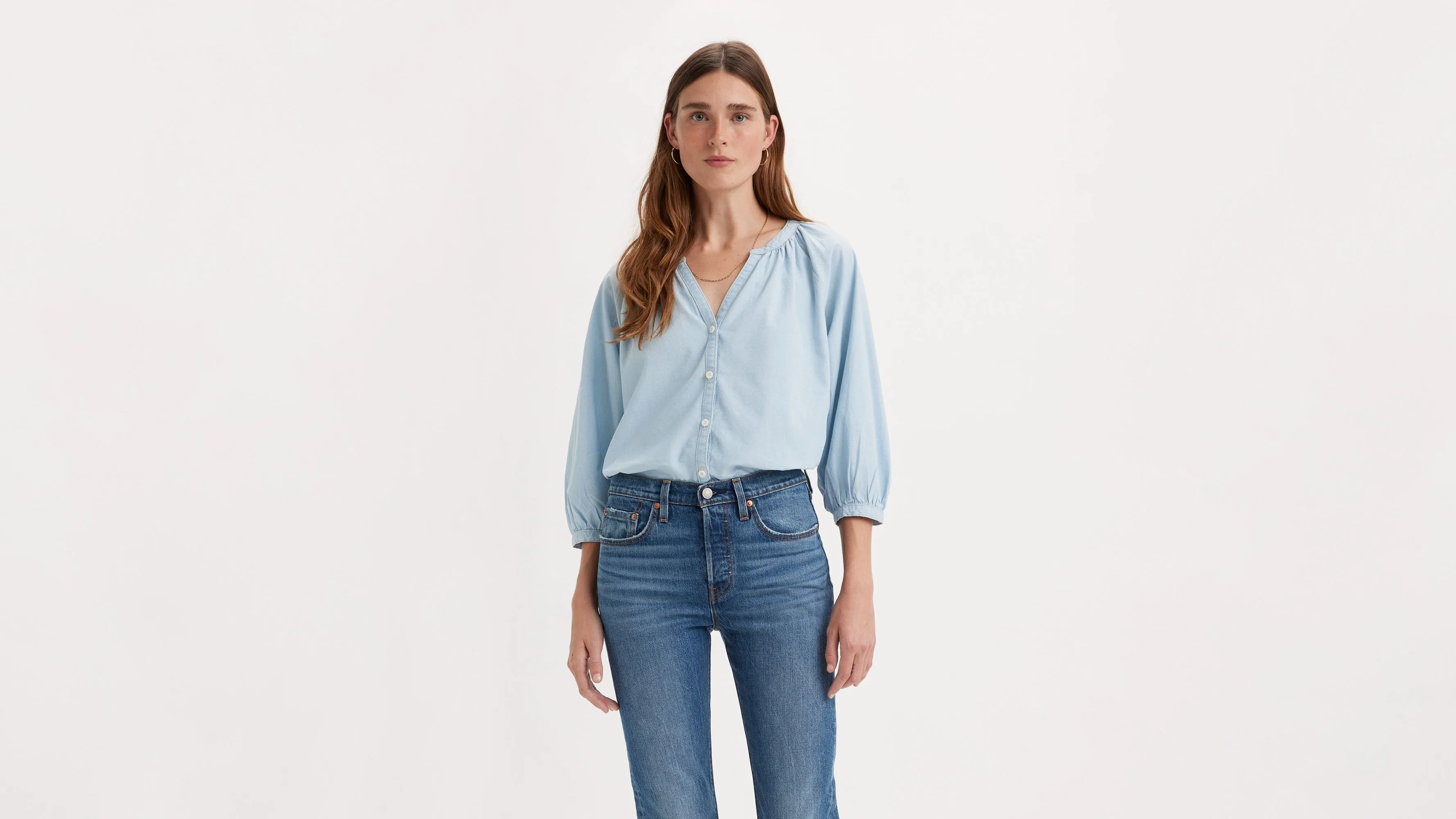 Mirabelle Long Sleeve Blouse sold by Levi's
