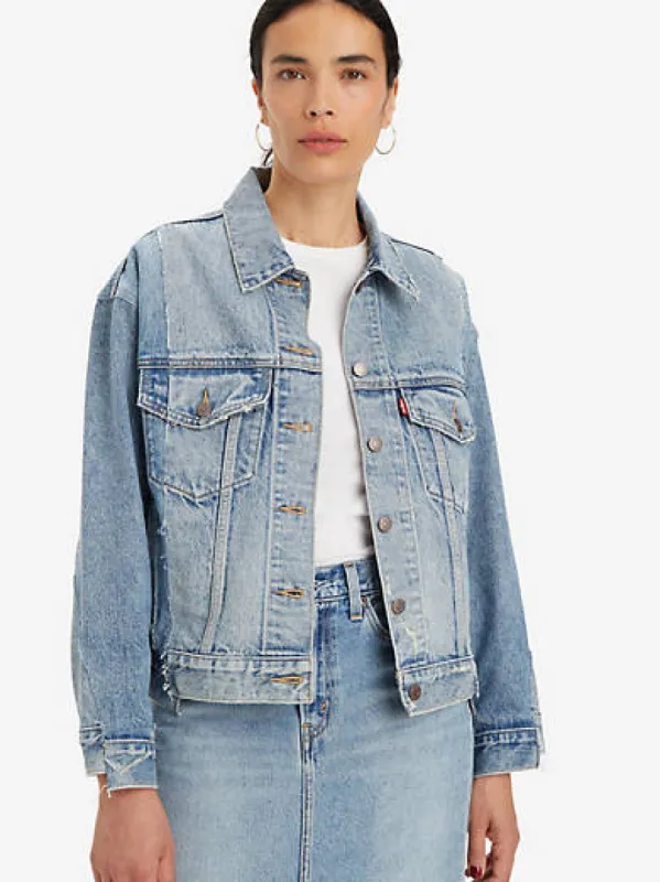90s Repaired Trucker Jacket sold by Levi's
