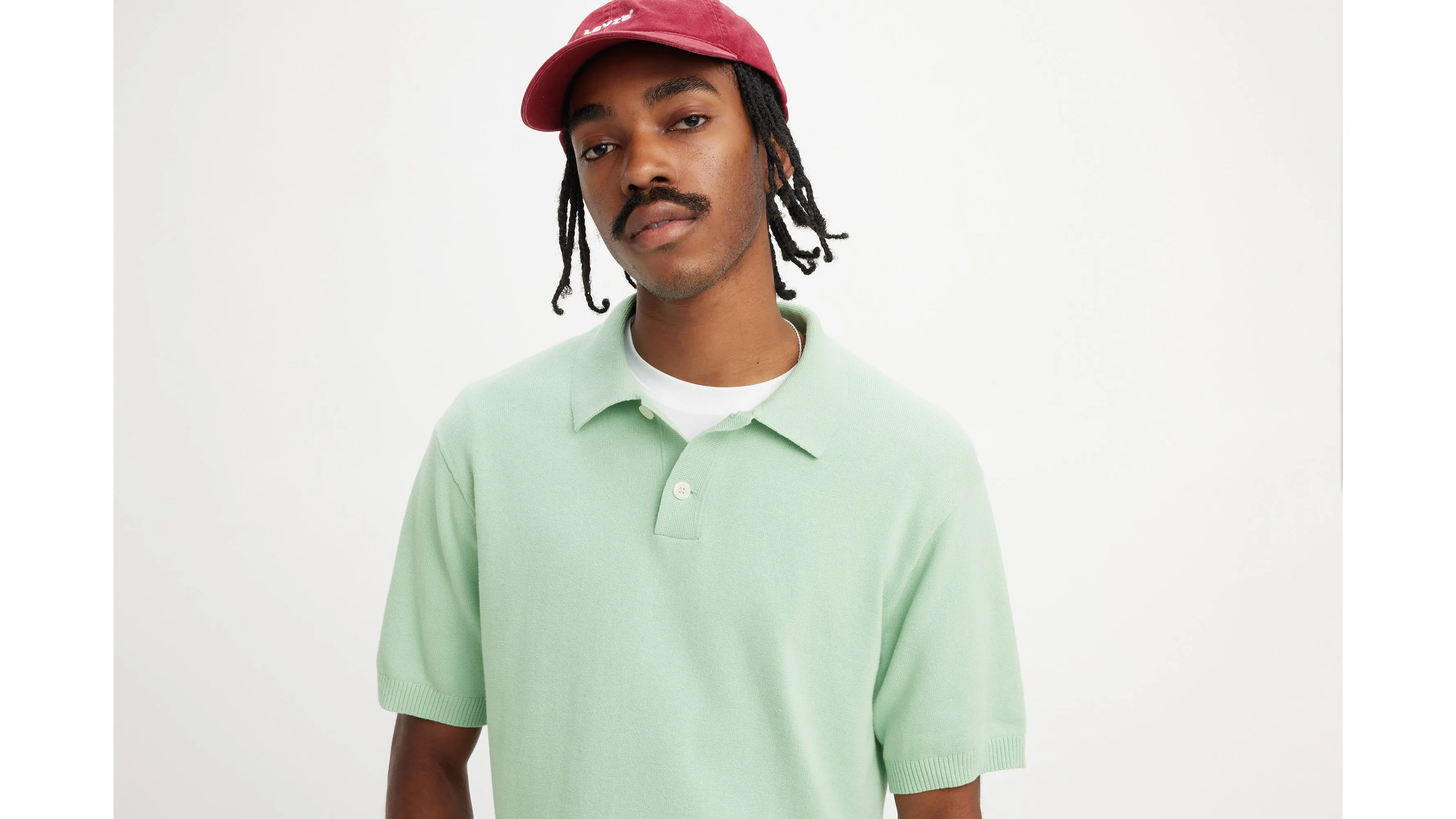 Sweater Knit Polo Shirt sold by Levi's product image thumbnail 3