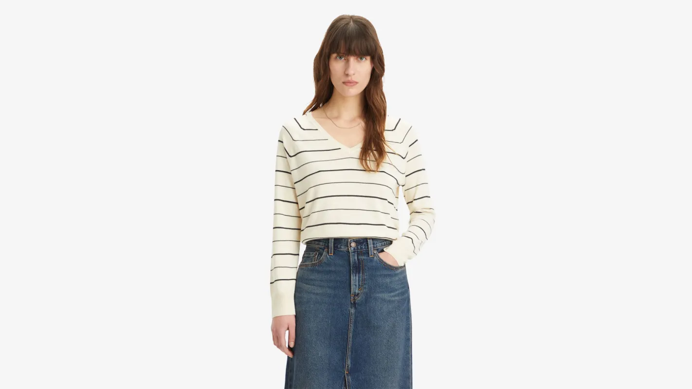 Petal V-Neck Sweater sold by Levi's