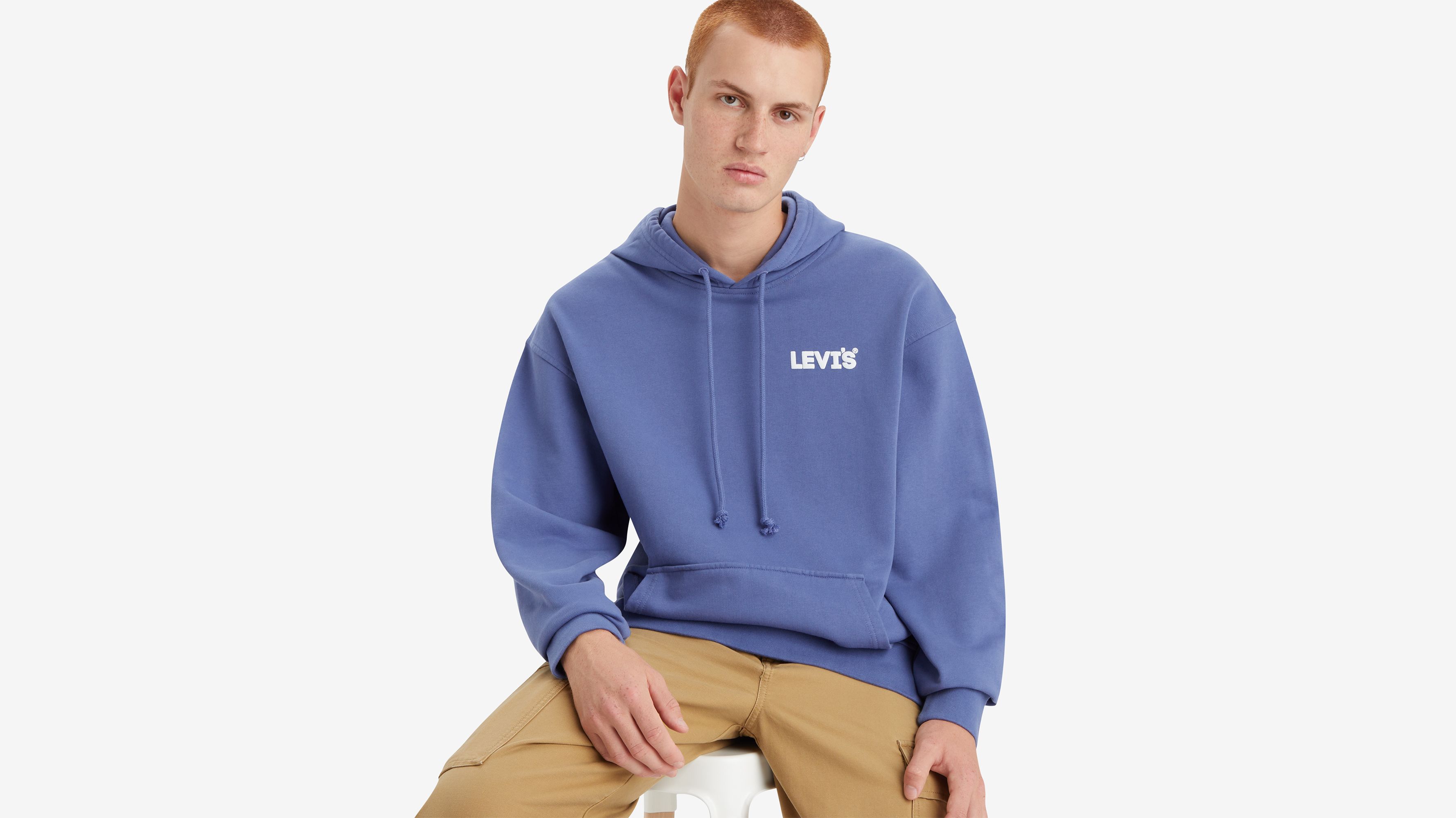 Relaxed Fit Graphic Hoodie Sweatshirt sold by Levi's product image thumbnail 4