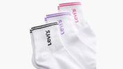 Sporty Stripe Short Socks sold by Levi's