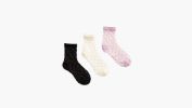 Polka Dot Mesh Short Socks sold by Levi's