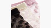 Polka Dot Mesh Short Socks sold by Levi's