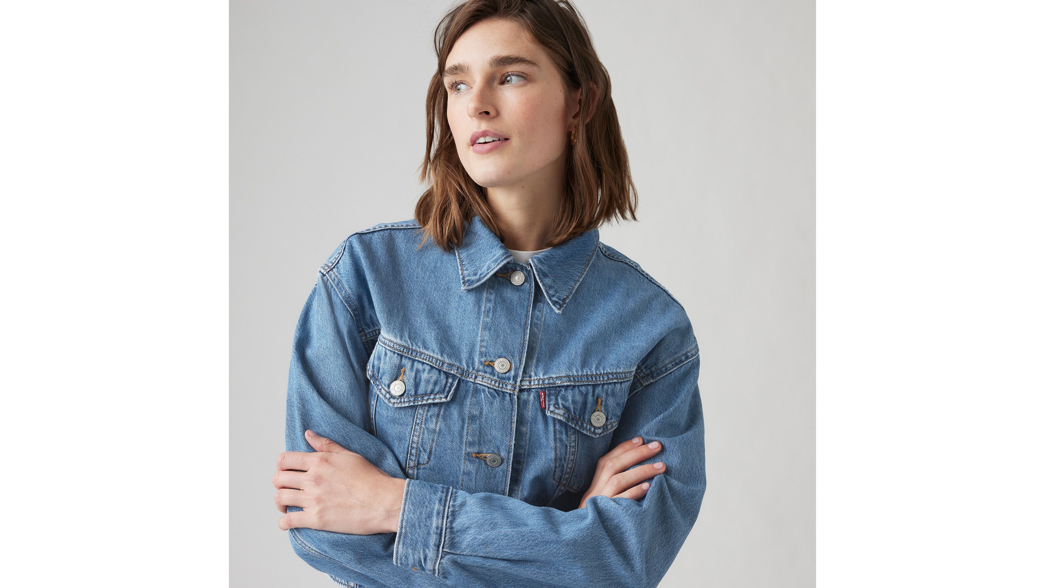 Featherweight Trucker Jacket sold by Levi's product image thumbnail 4
