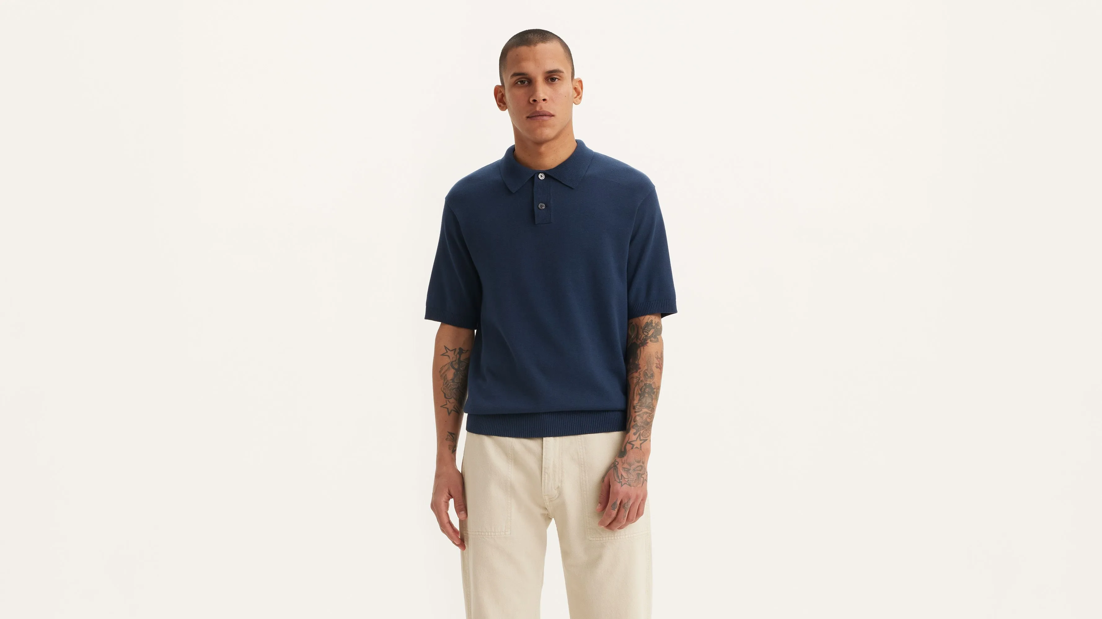 Sweater Knit Polo Shirt sold by Levi's product image thumbnail 2