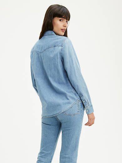 Essential Western Denim Shirt sold by Levi's product image thumbnail 3